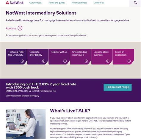 natwest for intermediaries new site.